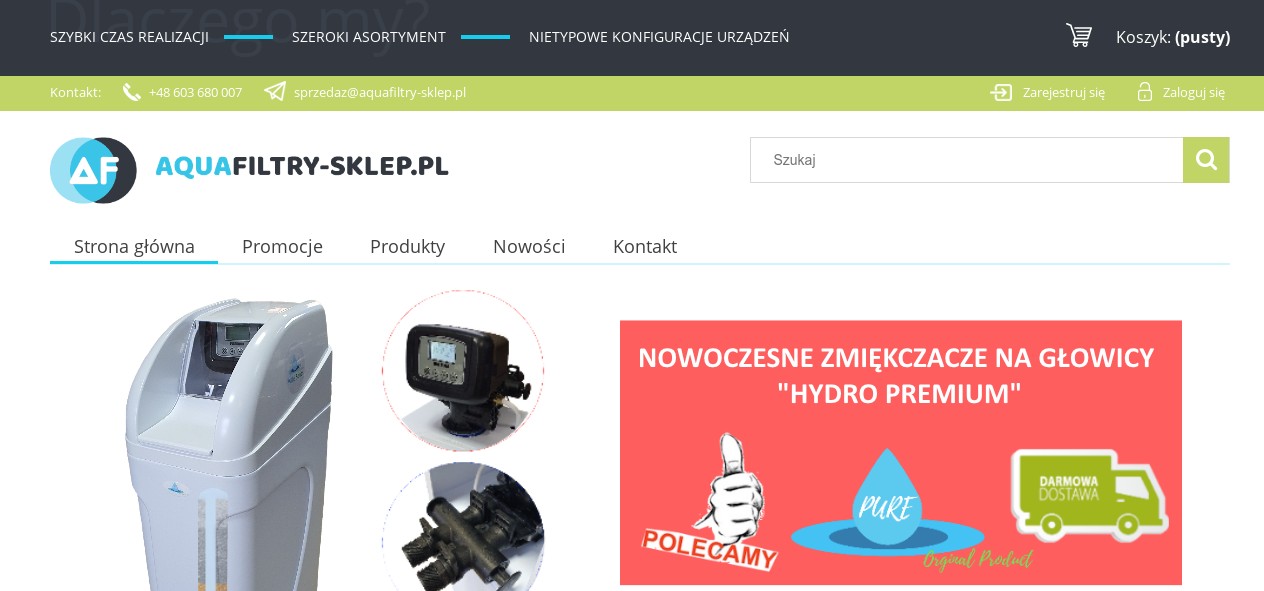 Sklep internetowy Aquafiltry-sklep.pl