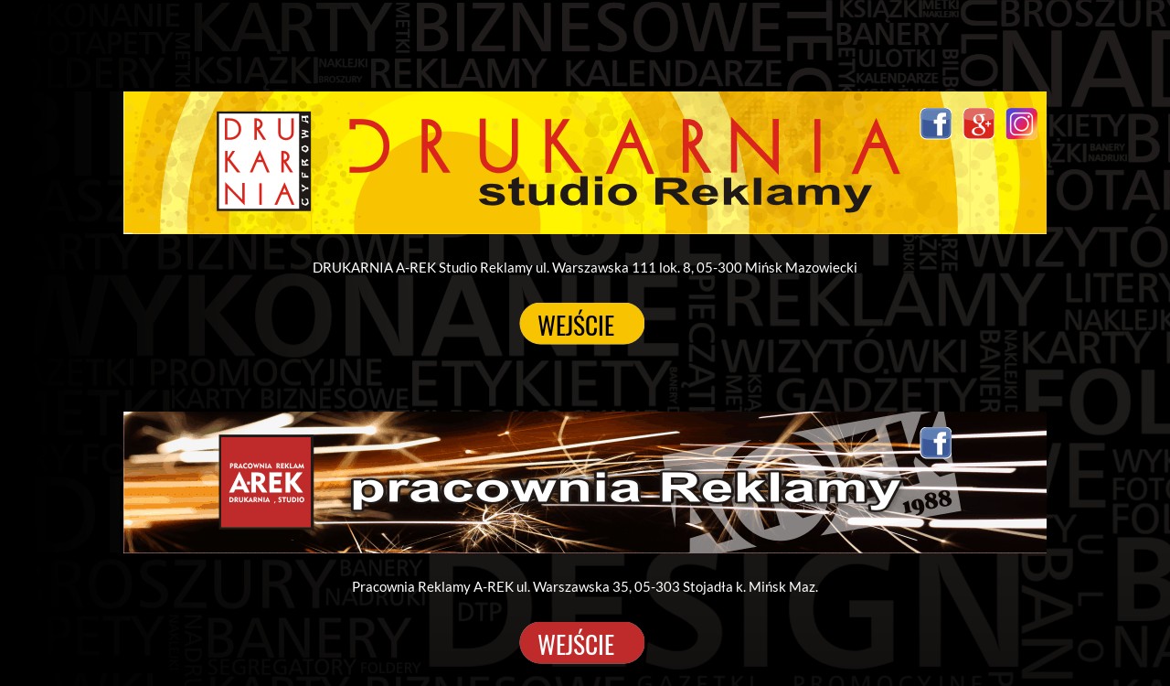 Drukarnia A-REK Studio Reklamy