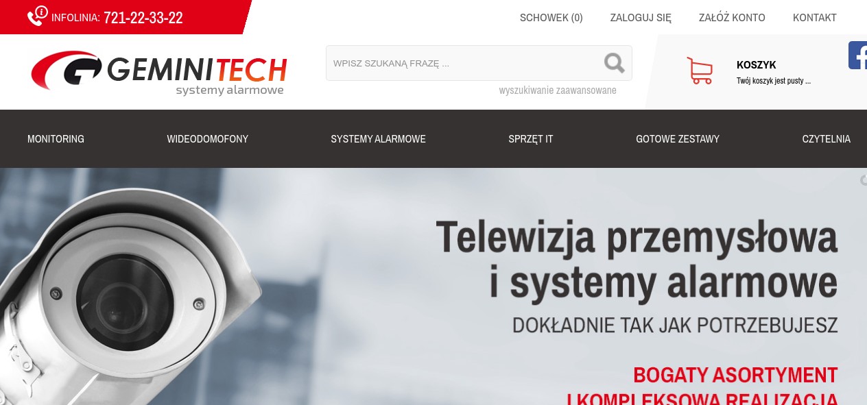 Geminitech.pl – monitoring Szczecin