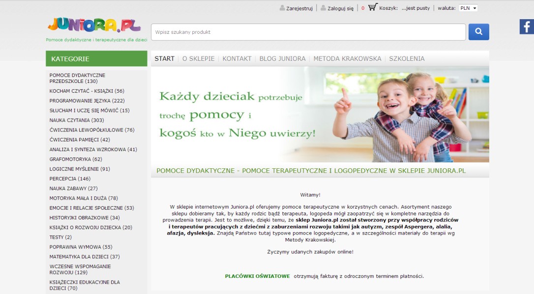 Sklep internetowy Juniora.pl