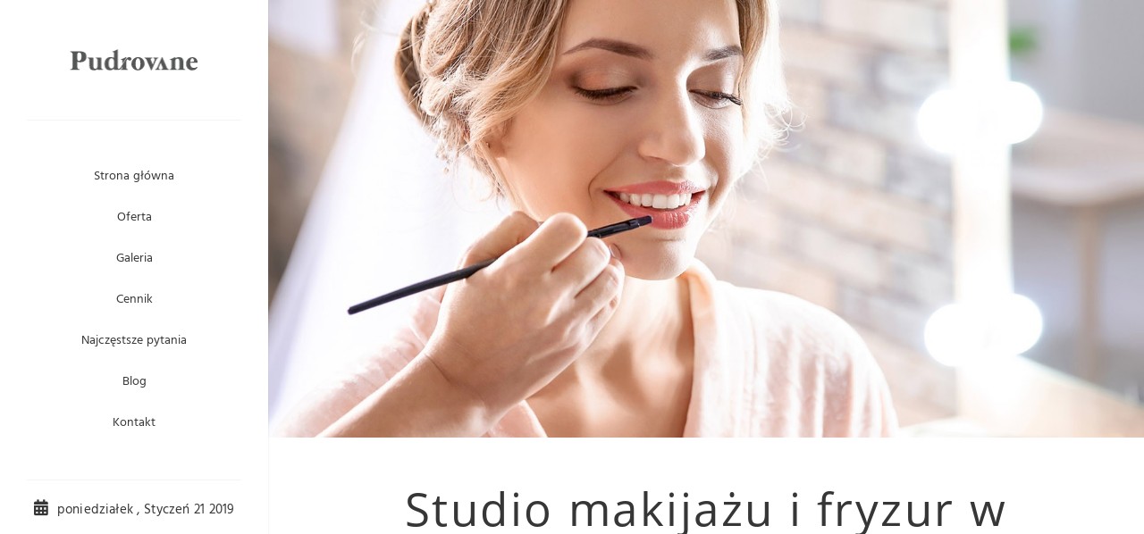 Studio Makijażu Pudrovane