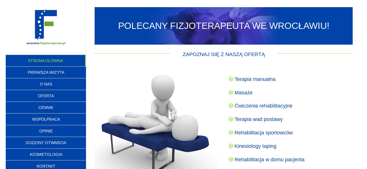 Gabinet Rehabilitacji i Masażu Wroclaw-Fizjoterapeuta.pl