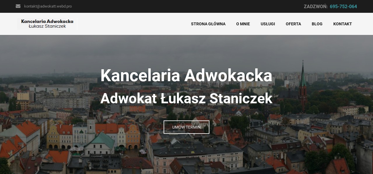 Kancelaria Adwokacka Adwokat Łukasz Staniczek