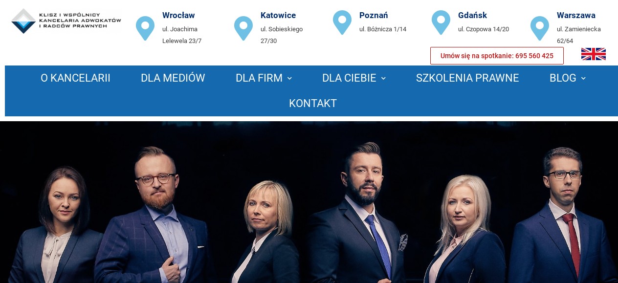 Adwokat Poznań – Klisz i Wspólnicy – Kancelaria Adwokacka