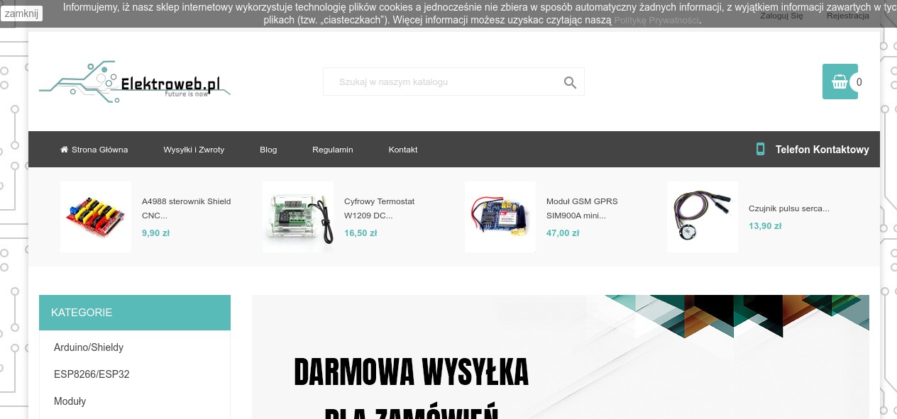 Sklep z elektroniką – Elektroweb.pl
