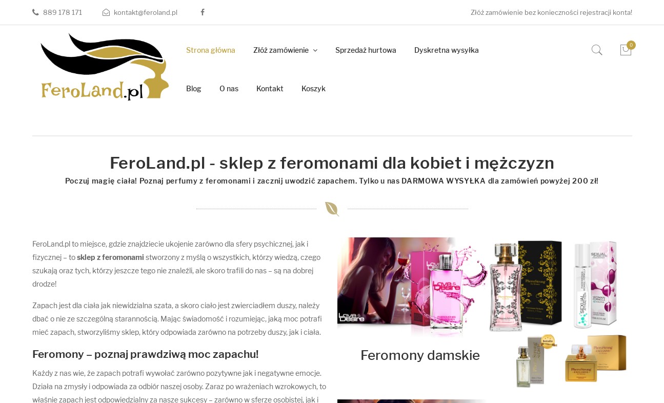 Sklep z feromonami FeroLand.pl
