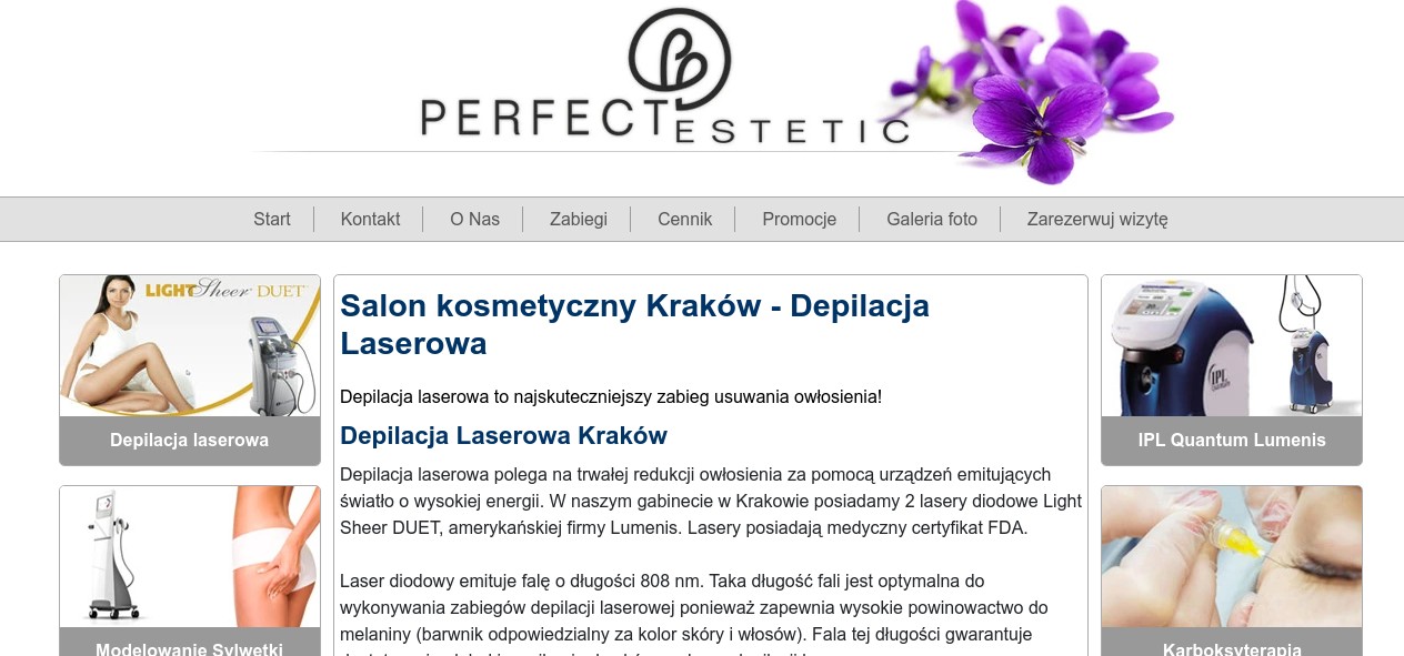 Depilacja laserowa Kraków, Kriolipoliza Kraków – Dotyk Piękna
